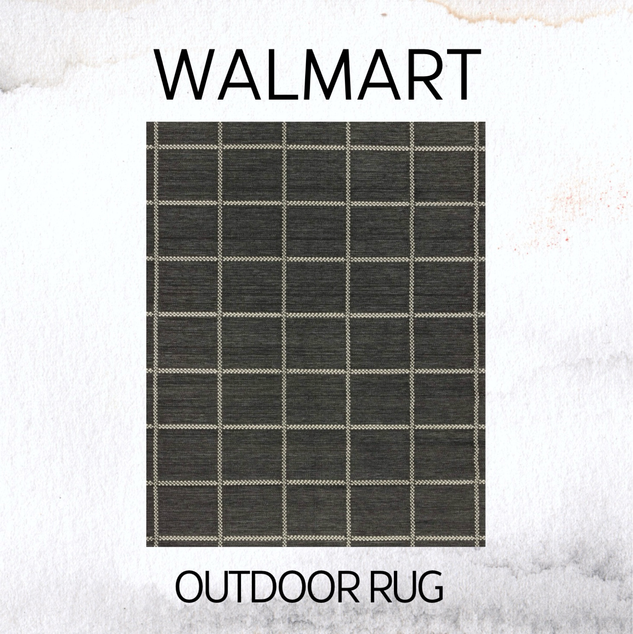 Mainstays Charcoal Checkered Woven 7x10 Rug. Black & White 
Walmart Outdoor
Walmart Finds 
Walmart Home Decor 

#LTKFindsUnder100 #LTKHome #LTKStyleTip