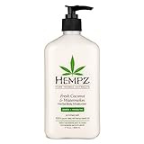 Hempz Fresh Coconut & Watermelon Moisturizing Skin Lotion, Natural Hemp Seed Herbal Body Moisturi... | Amazon (US)