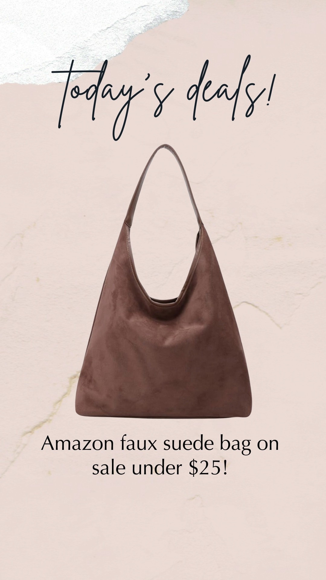 Brown suede handbag, faux suede bag, fall handbags 

#LTKFindsUnder50 #LTKSaleAlert #LTKSeasonal