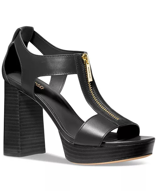 Women's Berkley Mid Platform T-Strap Sandals | Macy's