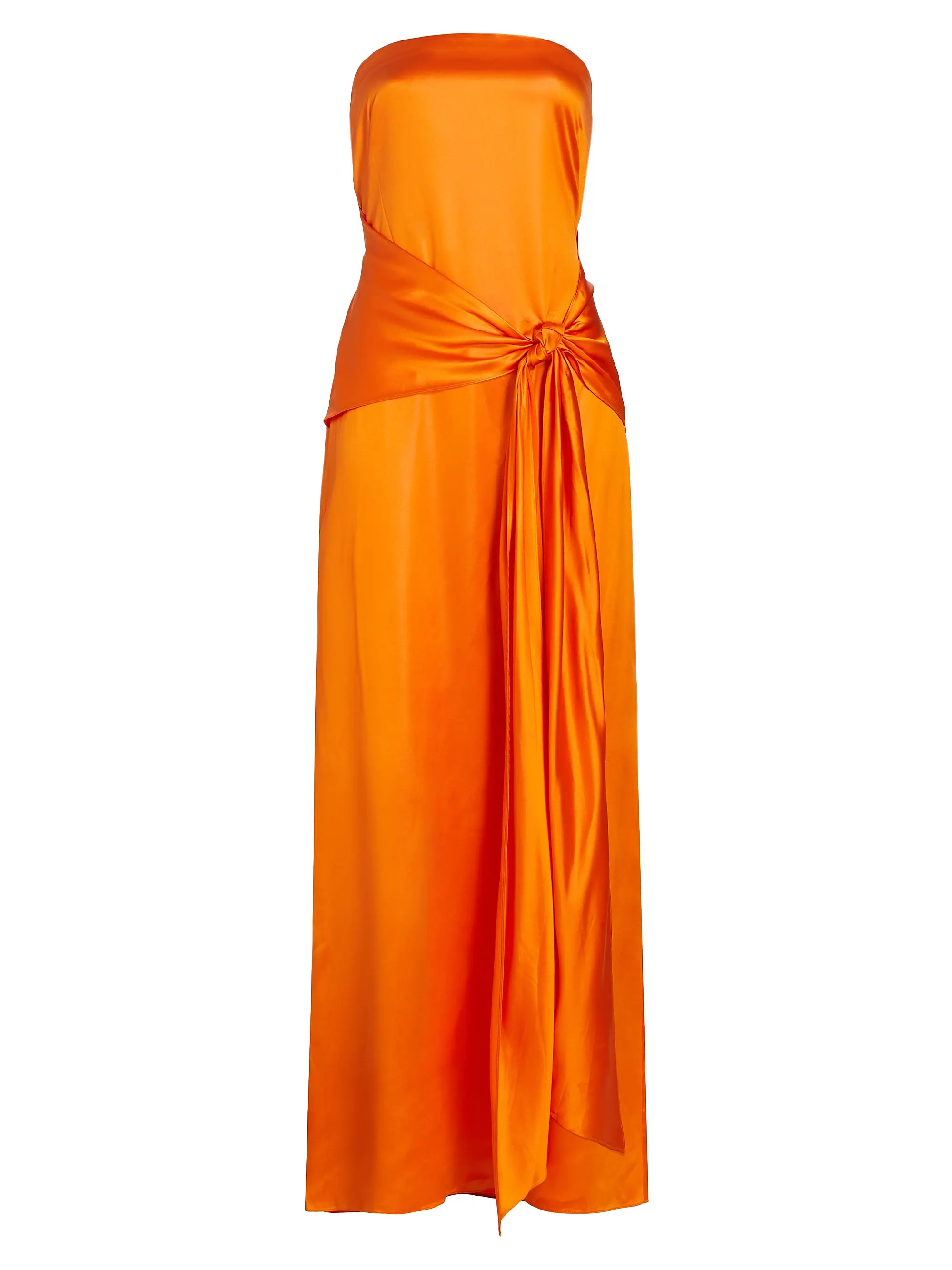 Fia Satin Sash Strapless Gown | Saks Fifth Avenue