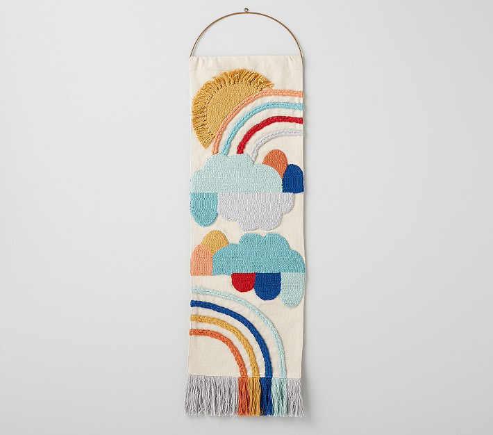 Woven Rainbow Tapestry | Pottery Barn Kids