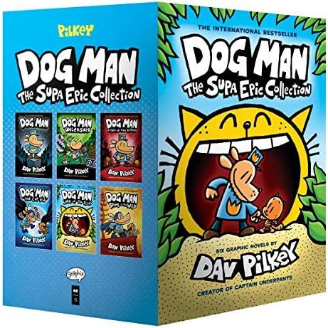 Dog Man: The Supa Epic Collection: From the Creator of Captain Underpants (Dog Man #1-6 Boxed Set... | Amazon (US)