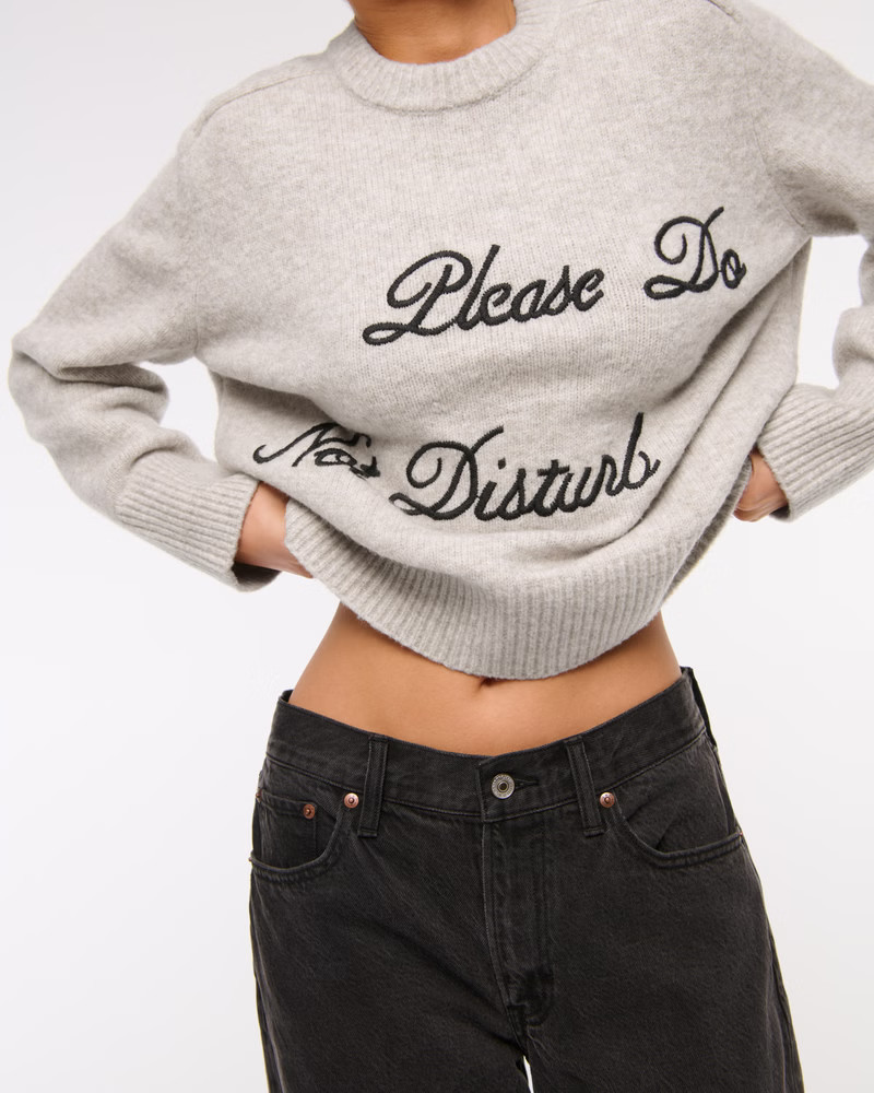 The A&F Madeline Crew Sweater | Abercrombie & Fitch (US)