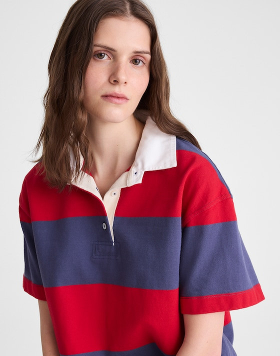 Boxy Rugby Polo | Madewell