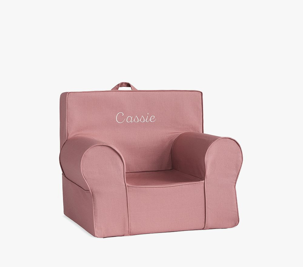 Anywhere Chair®, Pink Berry Twill | Pottery Barn Kids