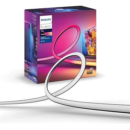 Philips Hue Play White & Color Smart Light, 2 Pack Base kit, Hub Required/Power Supply Included (... | Amazon (US)
