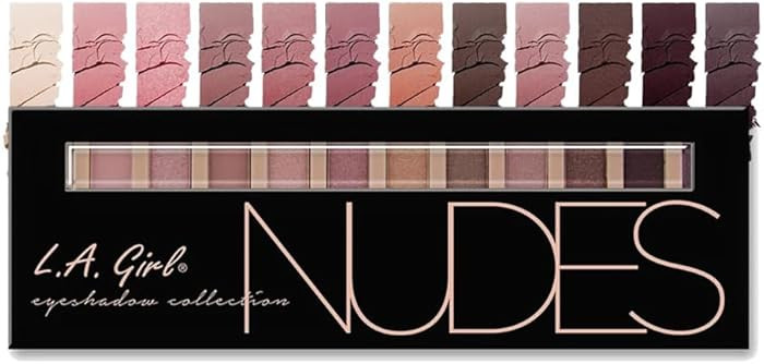 L.A. Girl Beauty Brick Eyeshadow Collection, Nudes GES331A | Amazon (US)
