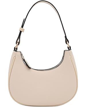 FashionPuzzle Small Crescent Shoulder Bag Underarm Purse | Amazon (US)
