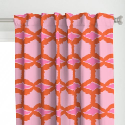 Spring Diamonds Curtain Panel byalison_janssen | Spoonflower