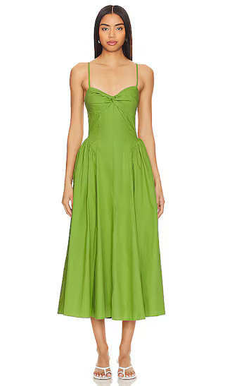 NIA Destene Dress in Green. - size L | Revolve Clothing (Global)
