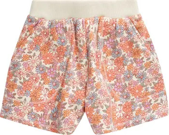 Tucker + Tate Kids' Pull-On Jersey Shorts in Beige Mini Garden at Nordstrom, Size 7 | Nordstrom