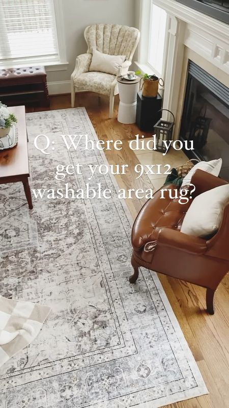 Q: Where did you get your washable area rug? 
 
I’m happy to answer this one because I get this question a lot! 

A: I got it on Amazon and I love it! It’s soft, and is holding up great! 

🚨 As a bonus… today this washable 9x12 area rug is for sale on Amazon! It’s 19% off + there is a $20 off coupon! 🚨 



#LTKhome #LTKsalealert #LTKSpringSale