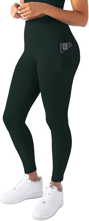 Active Workout Leggings for Womens – High Waisted Pocket Leggings, Yoga Pants for Workout Athle... | Amazon (US)