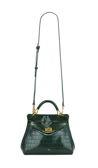 JW PEI Lucia Classic Top Handle Bag in Green. | Revolve Clothing (Global)