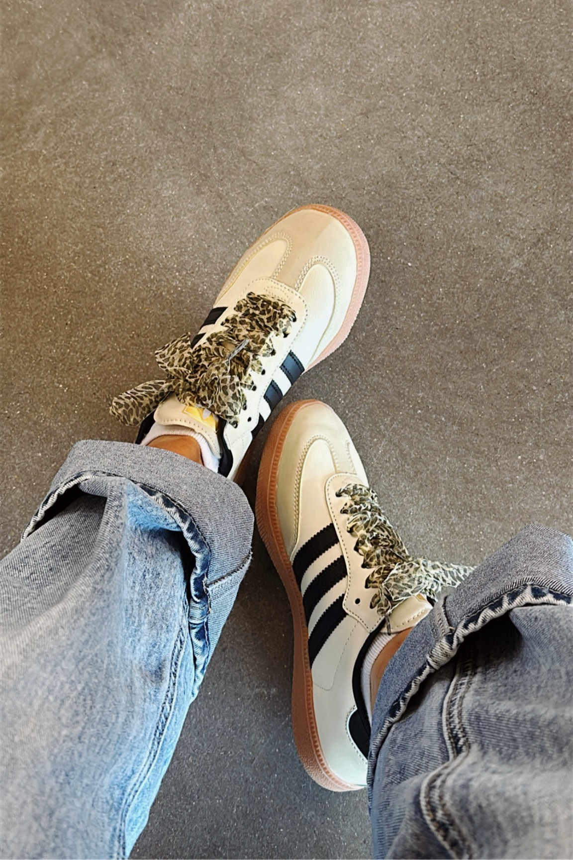 your sign to add leopard laces to your sambas 🖤🐆 

#LTKFindsUnder100 #LTKStyleTip