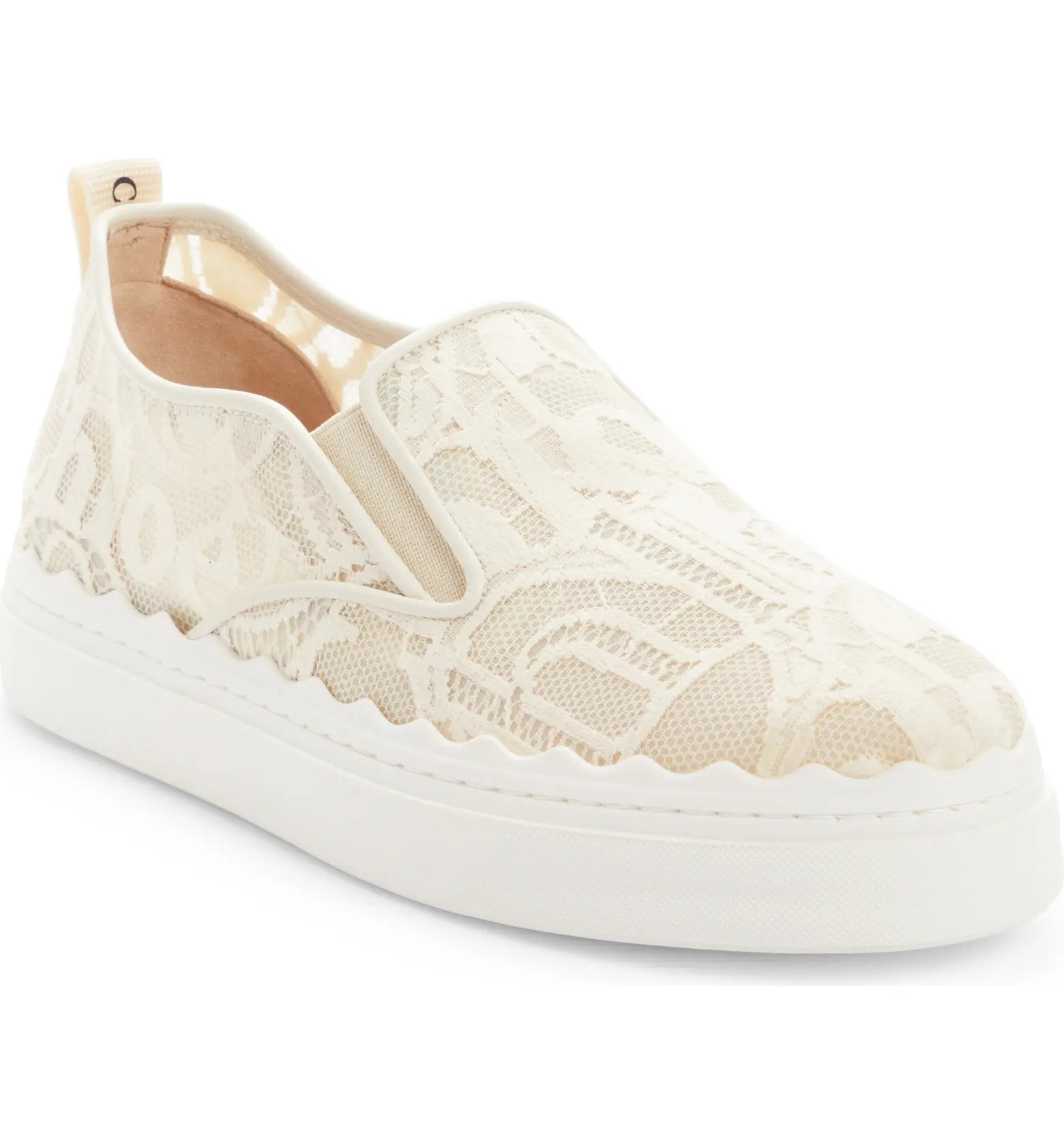 Lauren Logo Lace Slip-On Sneaker | Nordstrom