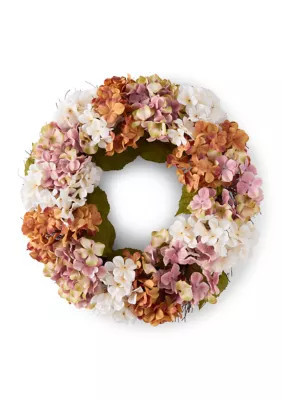 Crown & Ivy Fall Hydrangea Wreath | Belk