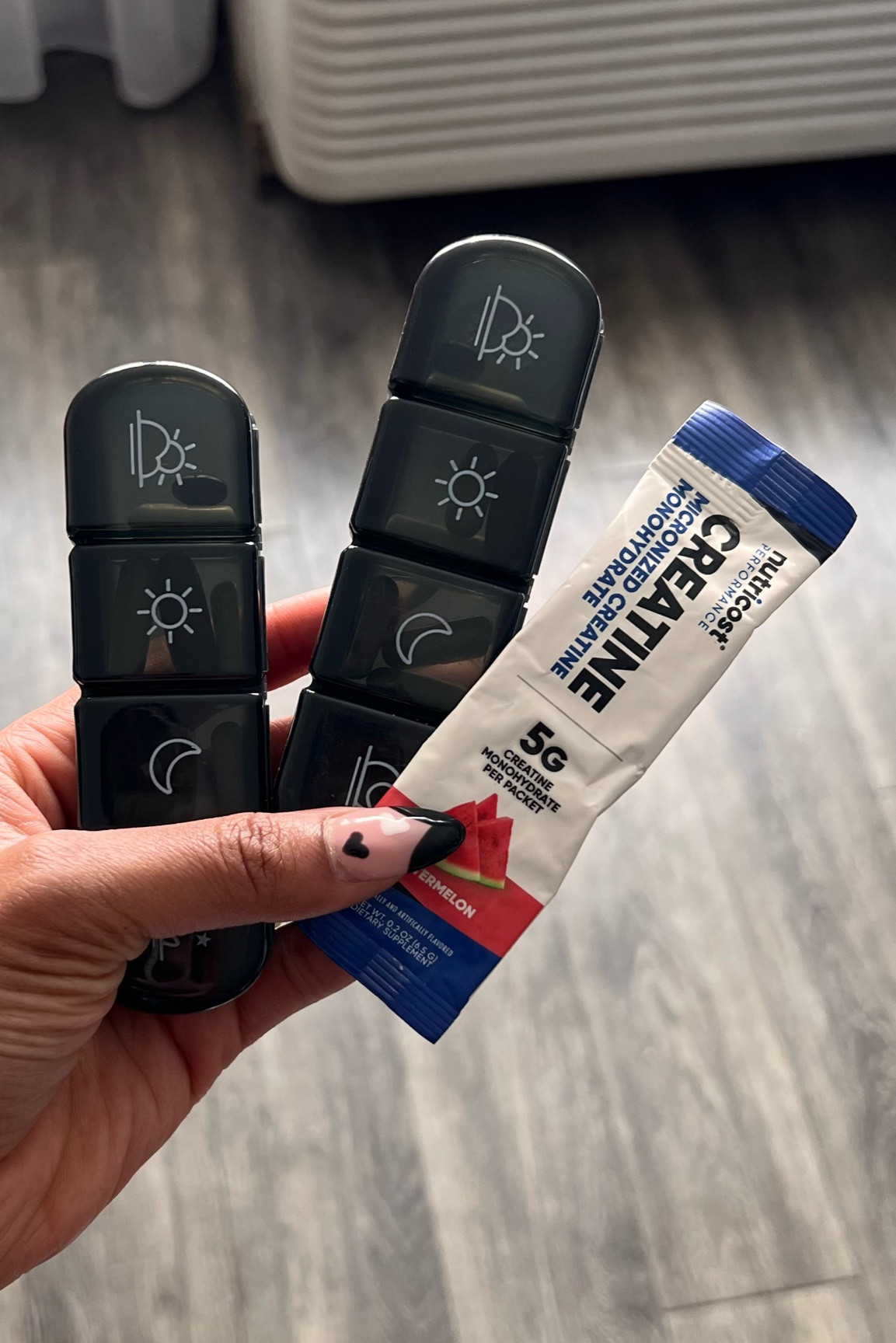 You don’t have to skip your supplements when you’re on the go! My travel size packets and supplements organizer has been so helpful. They pack easily too!

The creatine packs are one of my favorite Amazon finds because they have a variety of flavor already added and unflavored. 🙌🏽

#LTKActive #LTKFitness #LTKTravel