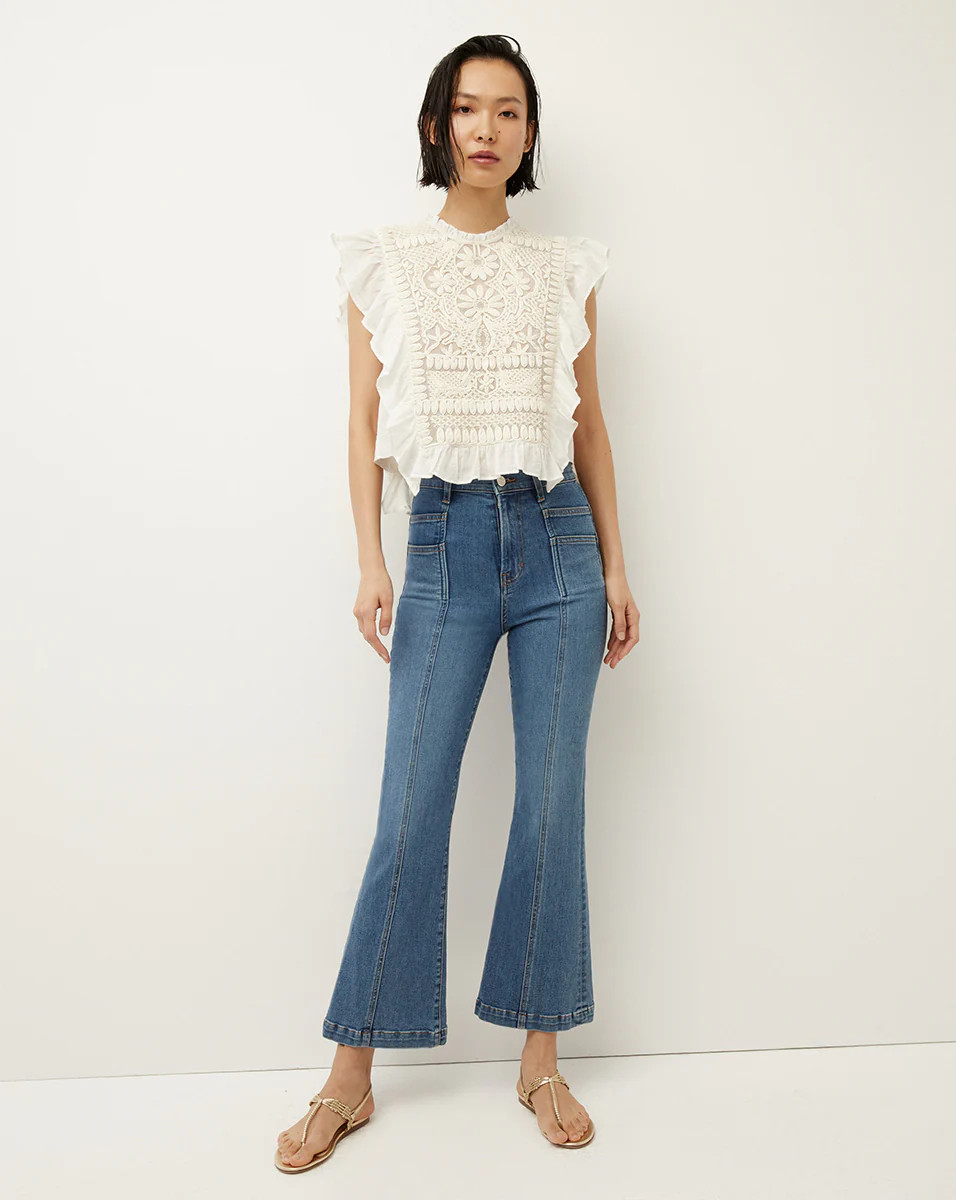 Carson Kick-Flare Jean | Sun Yoke | Veronica Beard