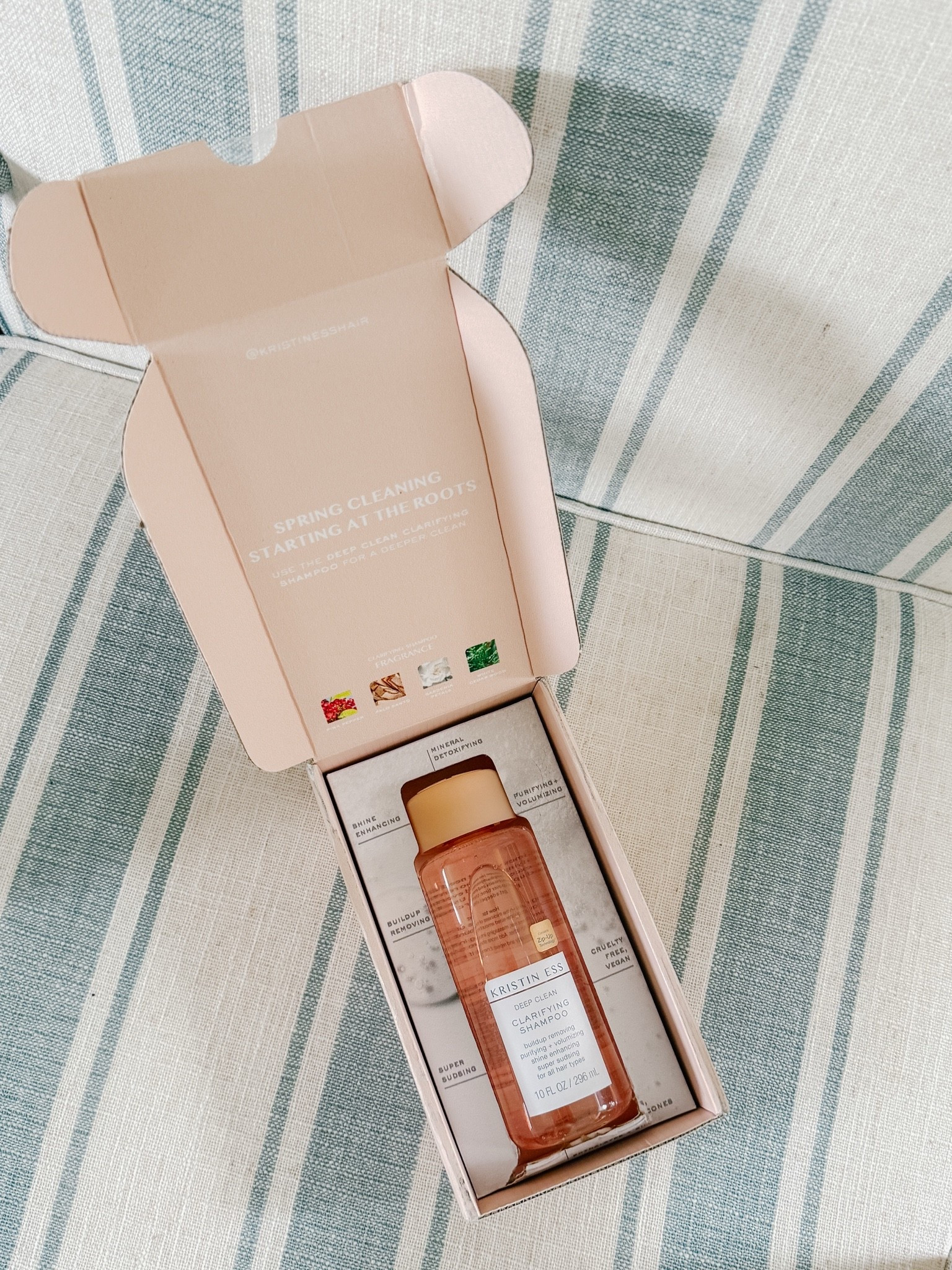 Kristen ess 
Clarifying shampoo 
Hair care

#LTKmorningroutine #LTKBeauty #LTKmomlife