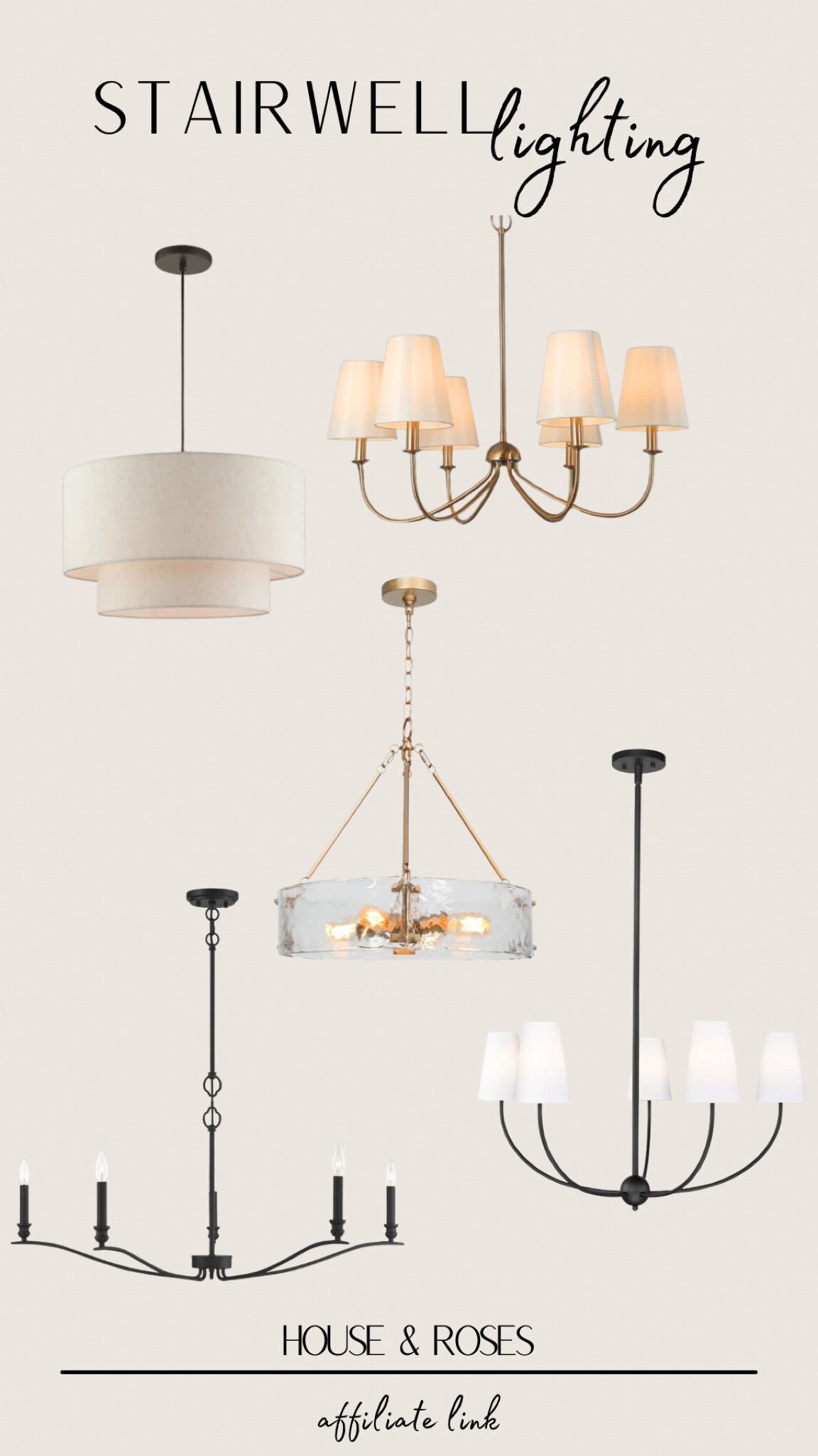 The prettiest stairwell chandeliers #LTKCanada 

#LTKHome