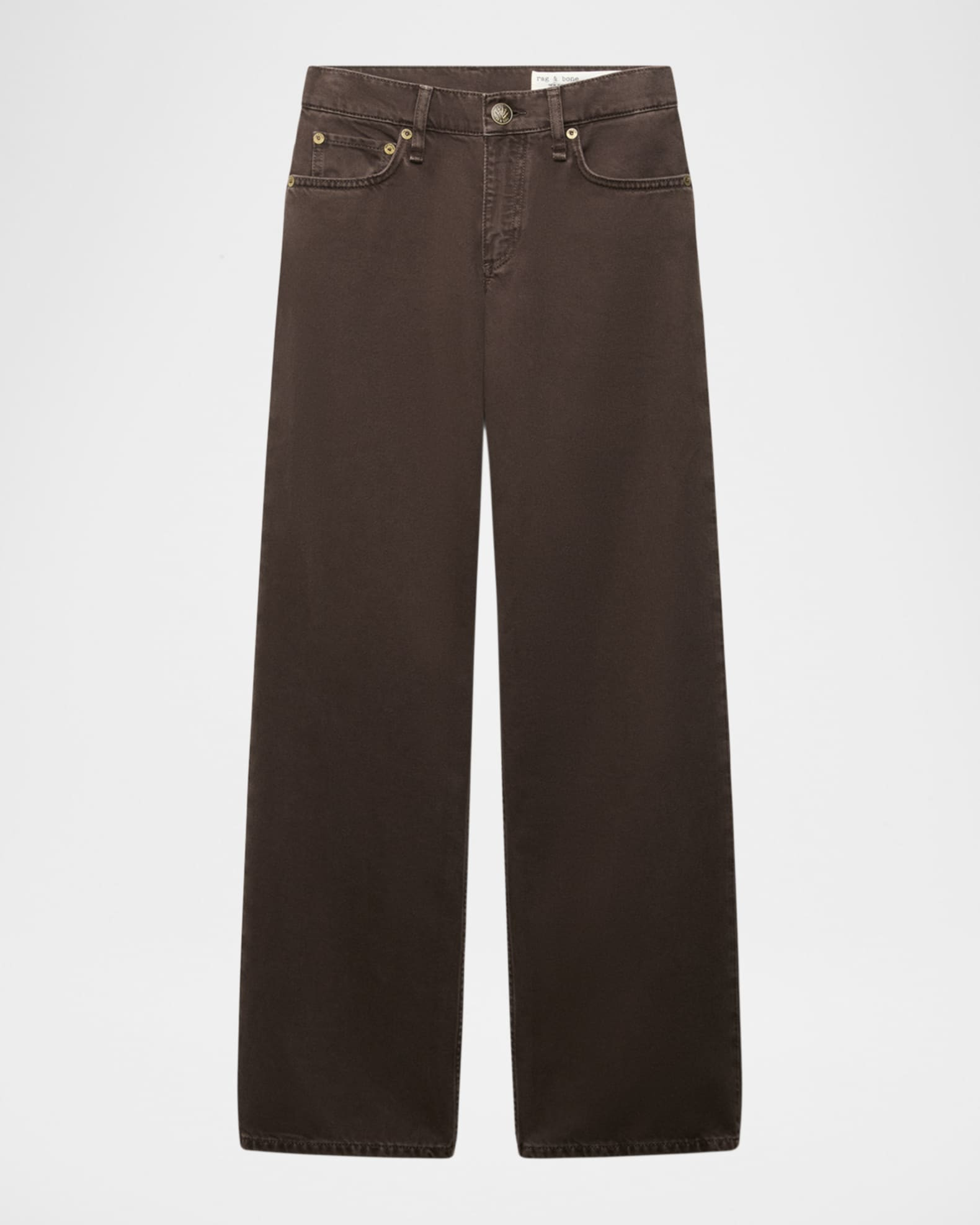 Saige Low-Rise Relaxed Straight Jeans | Neiman Marcus