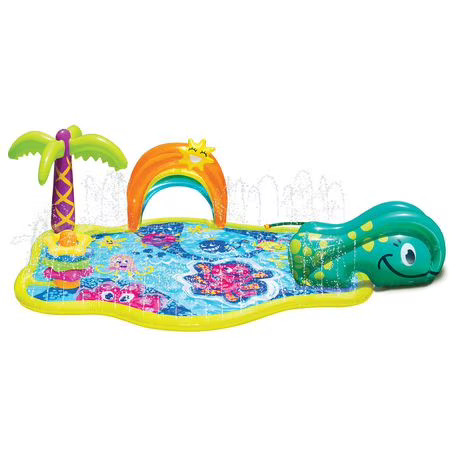 Banzai Jr. Splish Splash Water Park with 3-In-1 Splash Pad, Slide & Sprinkler | Walmart (CA)