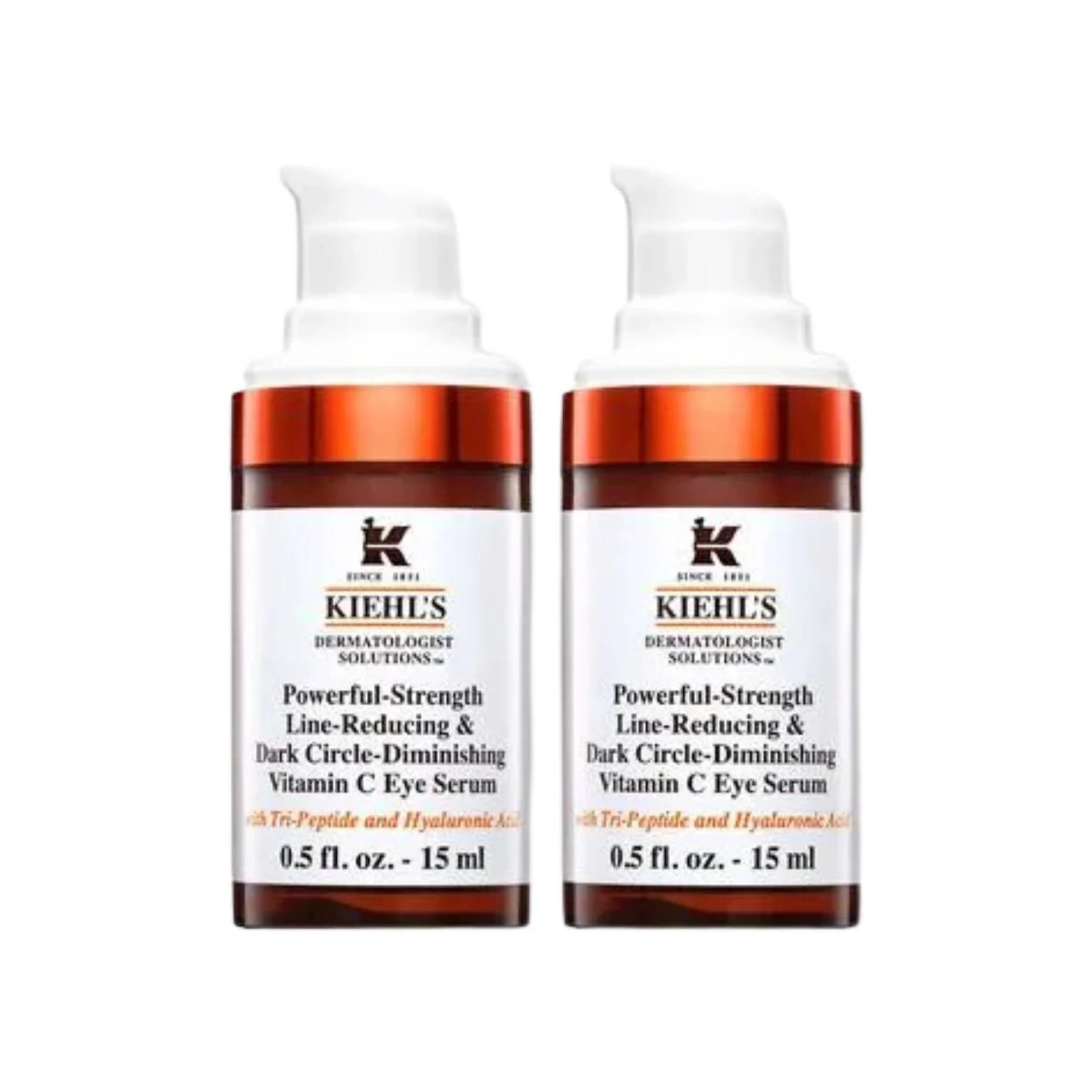 Powerful-Strength Dark Circle Reducing Vitamin C Eye Serum 15ml Duo | Kiehl's