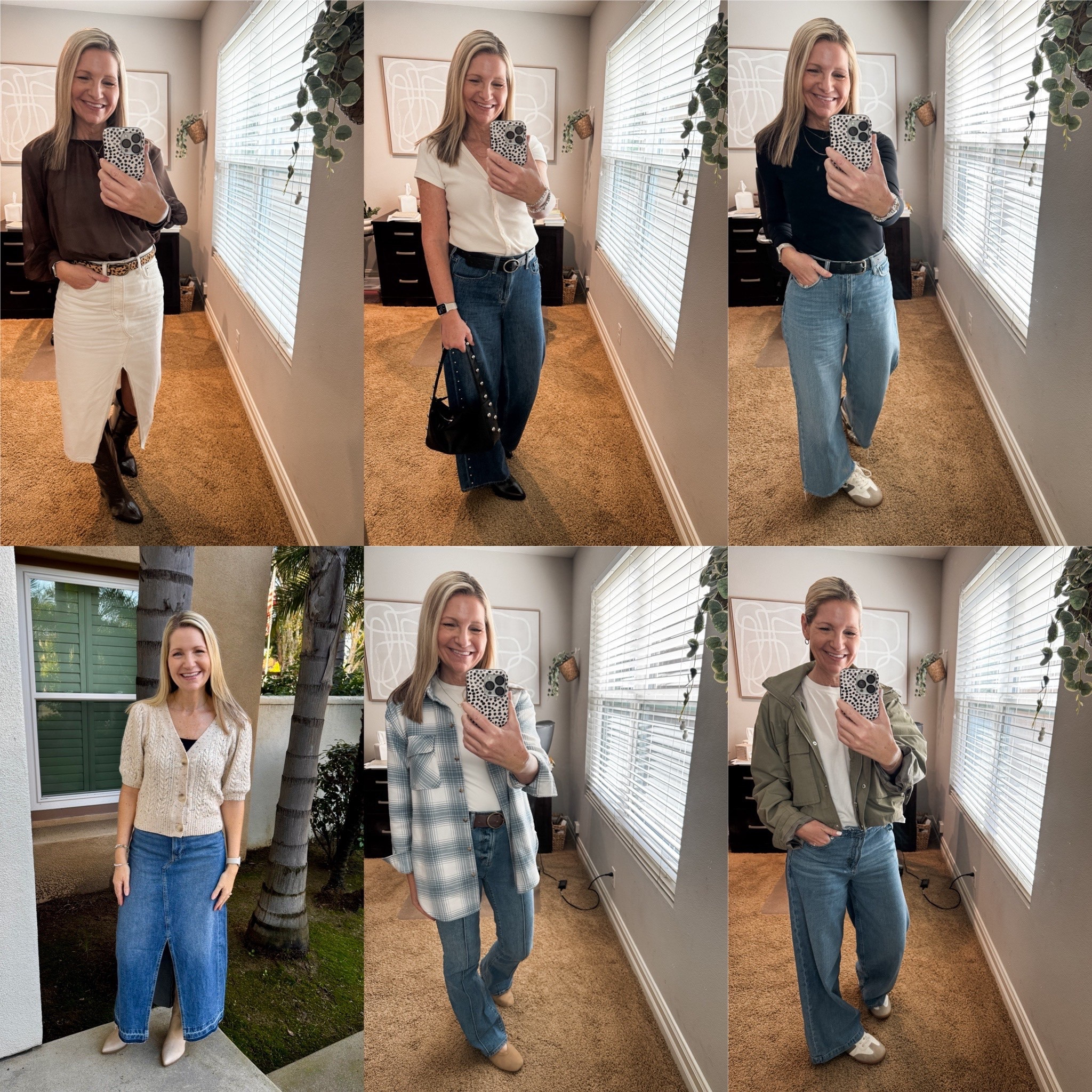 Weekly outfit round-up! It was the first full week back to work and routine. I shared a couple denim skirts I’m loving plus of course jeans too. Gap is having a great sale which includes my denim maxi skirt and my baggy jeans that are weekend favorites. 

#LTKSeasonal #LTKootd #LTKOver40