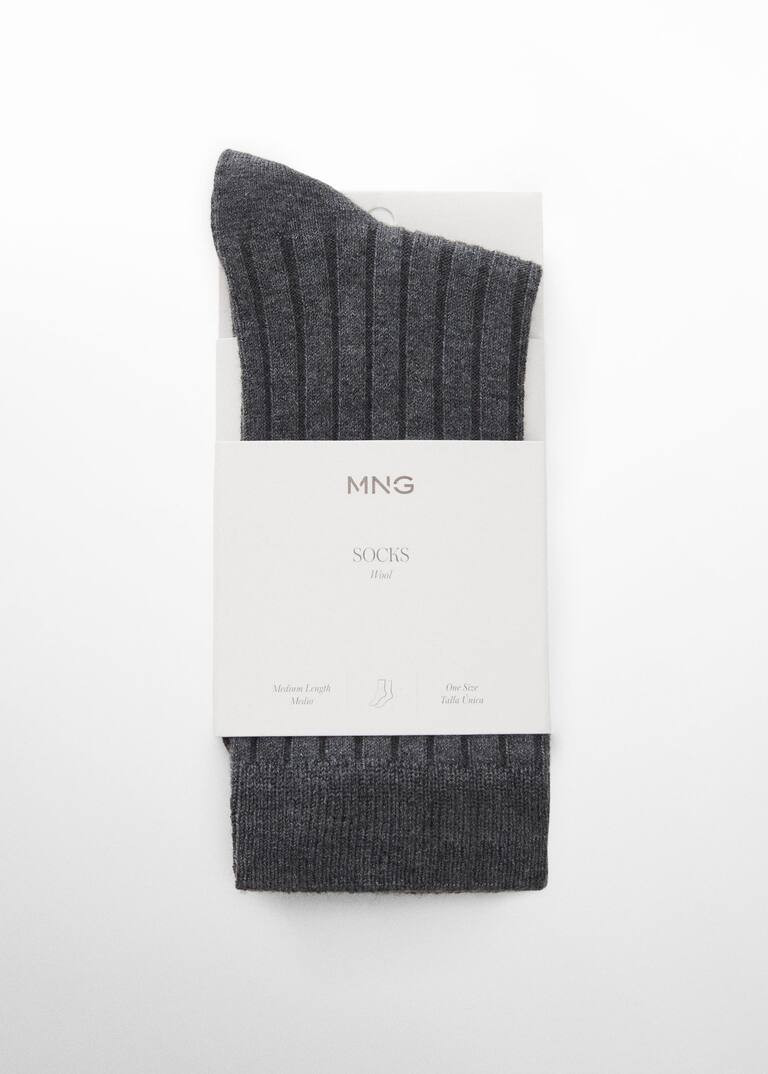 Ribbed socks -  Women | Mango USA | MANGO (US)