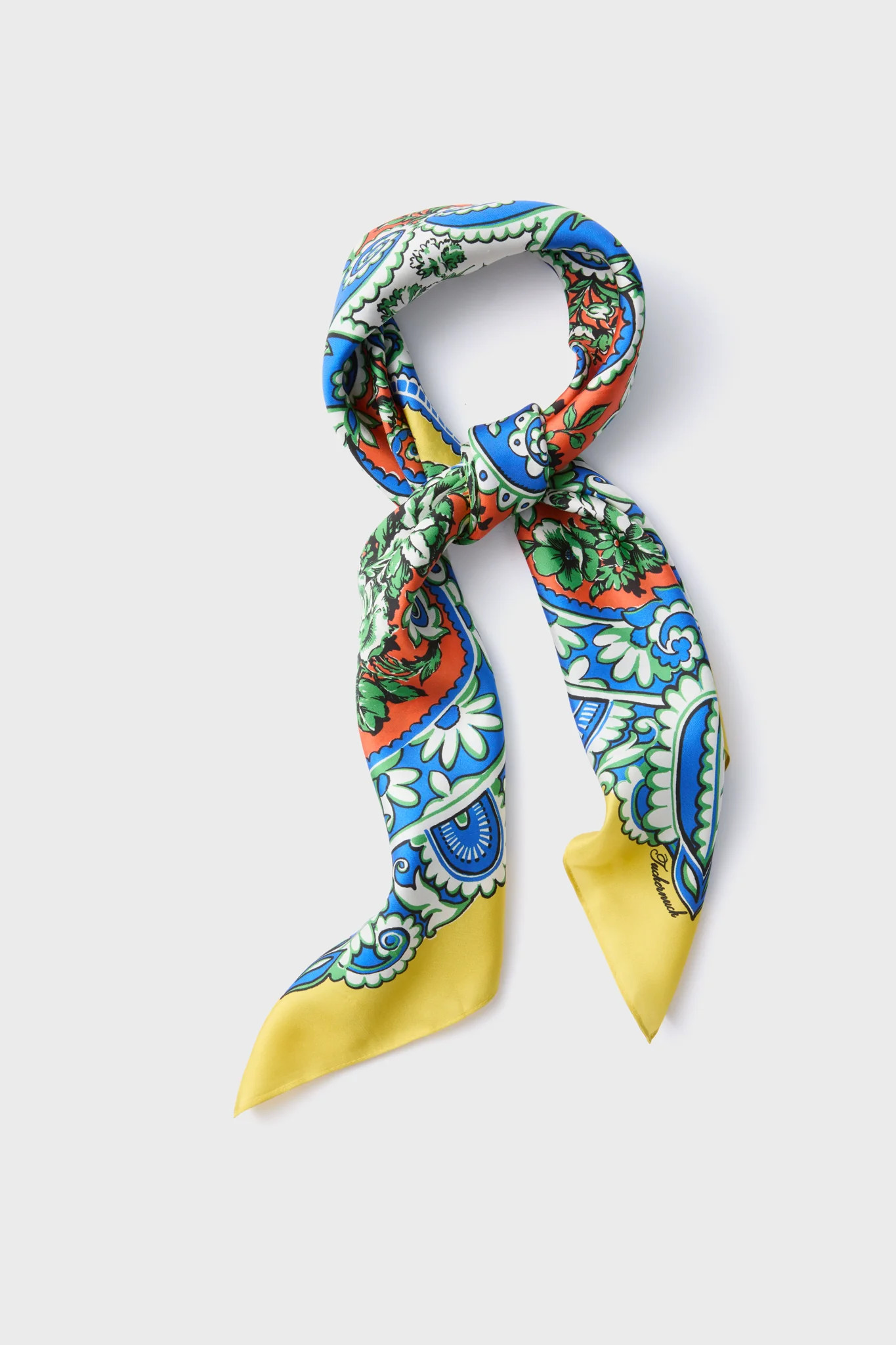 Sunbeam Filigree Medium Silk Scarf | Tuckernuck (US)