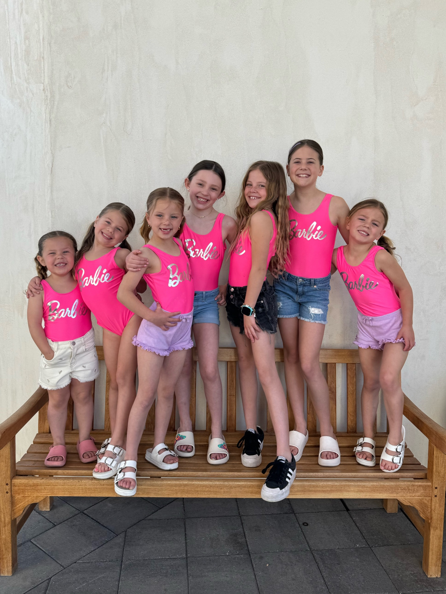 Matching girl cousins Barbie swimsuits 💓💓💓 at Walmart! 

#LTKkids #LTKswim #LTKSeasonal
