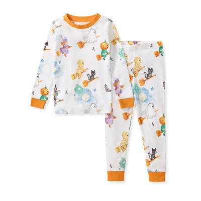 Happy Halloween Organic Cotton Two-Piece Pajamas | Burt's Bees Baby