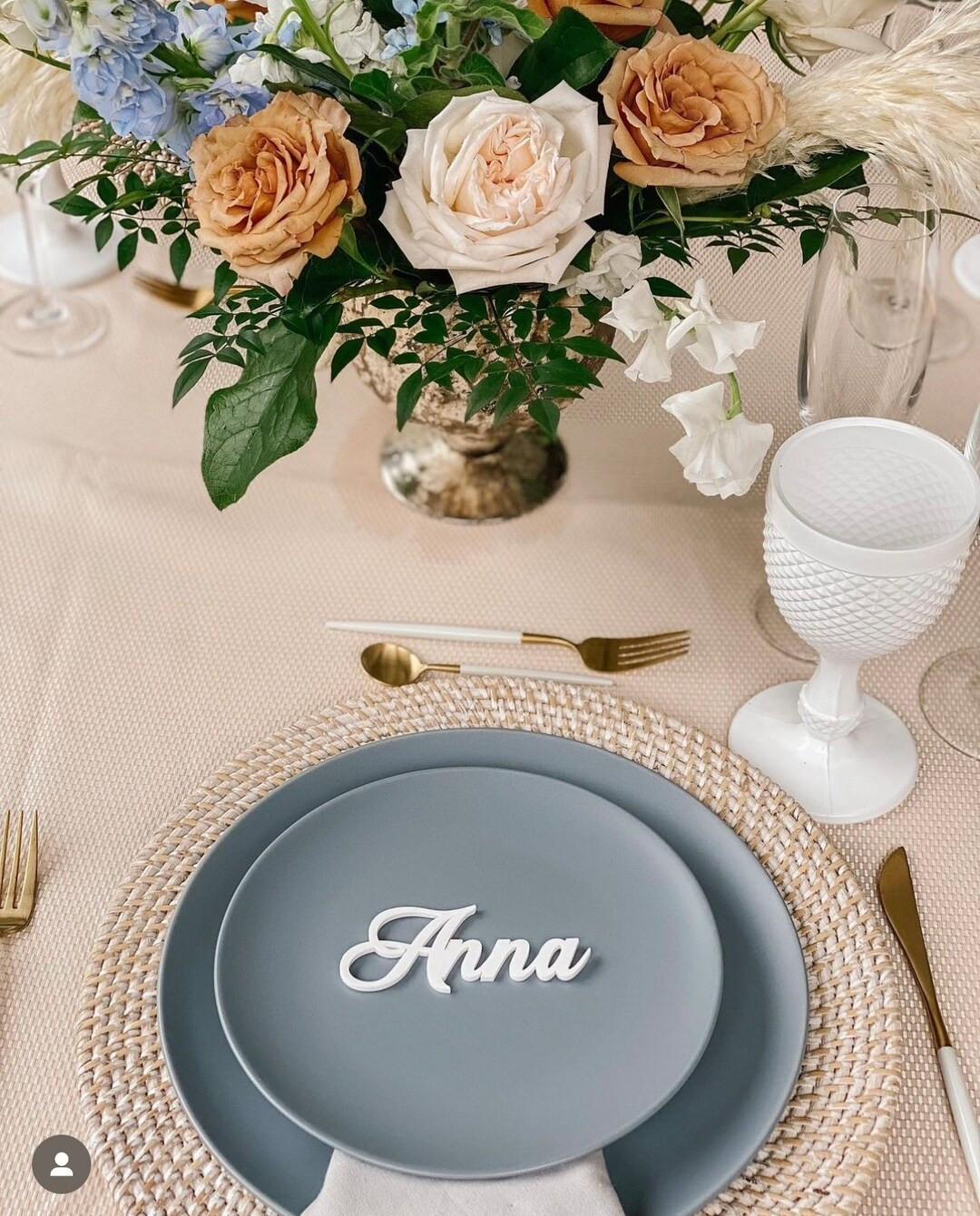 Laser Cut Acrylic Names Placesettings Tablesettings - Etsy Canada | Etsy (US)