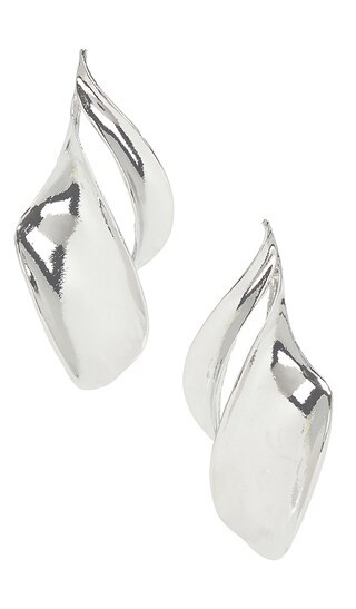 Maeve Earrings in Silver | Revolve Clothing (Global)