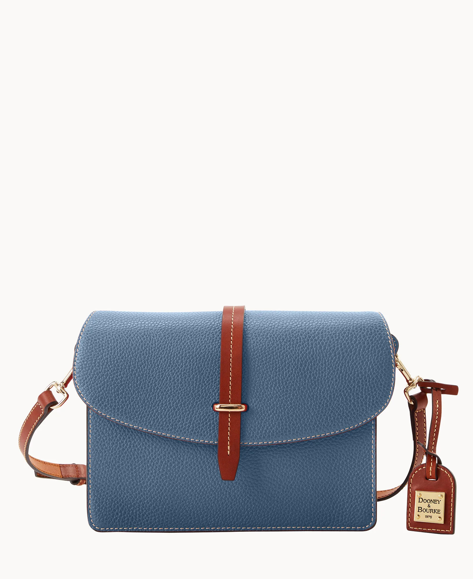 Pebble Grain Flap Crossbody | ILoveDooney