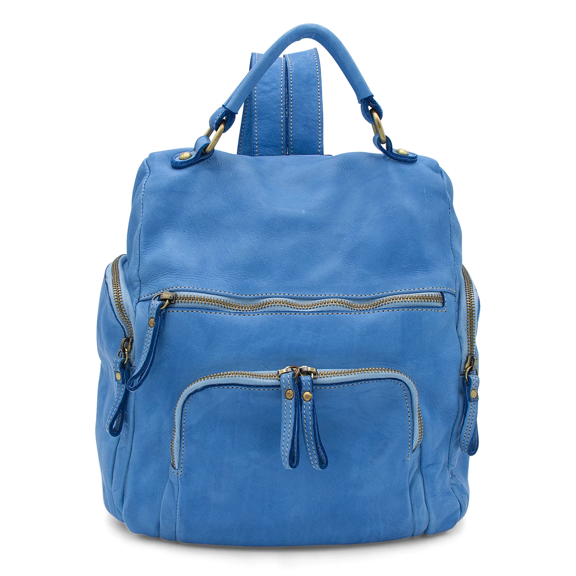 Mia Backpack in Ocean | Bolsa Nova Handbags