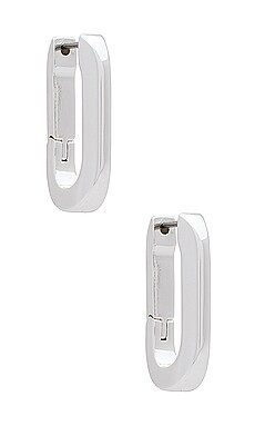 Jenny Bird U Link Earrings in Silver from Revolve.com | Revolve Clothing (Global)