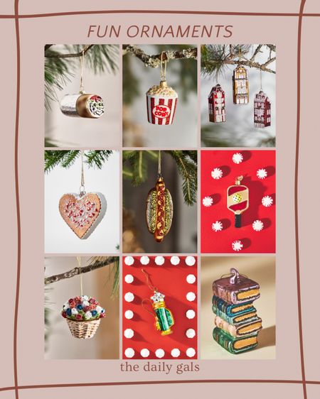 Finds for You - Holiday Ornaments 

#LTKhome #LTKSeasonal #LTKHoliday
