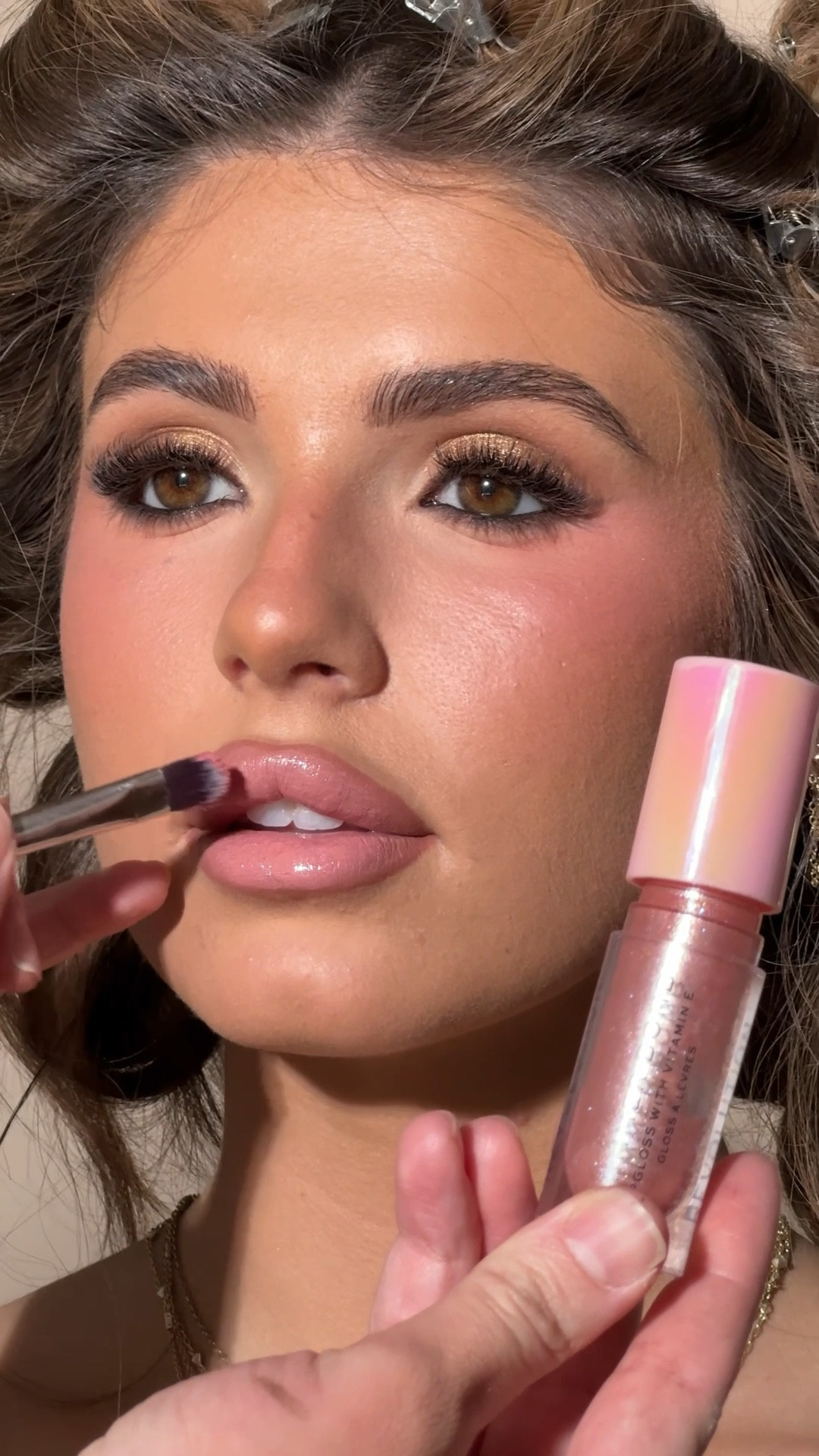 The most gorgeous pink lip combo 💗 the makeup revolution gloss you have to purchase through their website - shade glimmer. I linked the ELF one that looks the same! 

#LTKStyleTip #LTKFindsUnder50 #LTKWedding