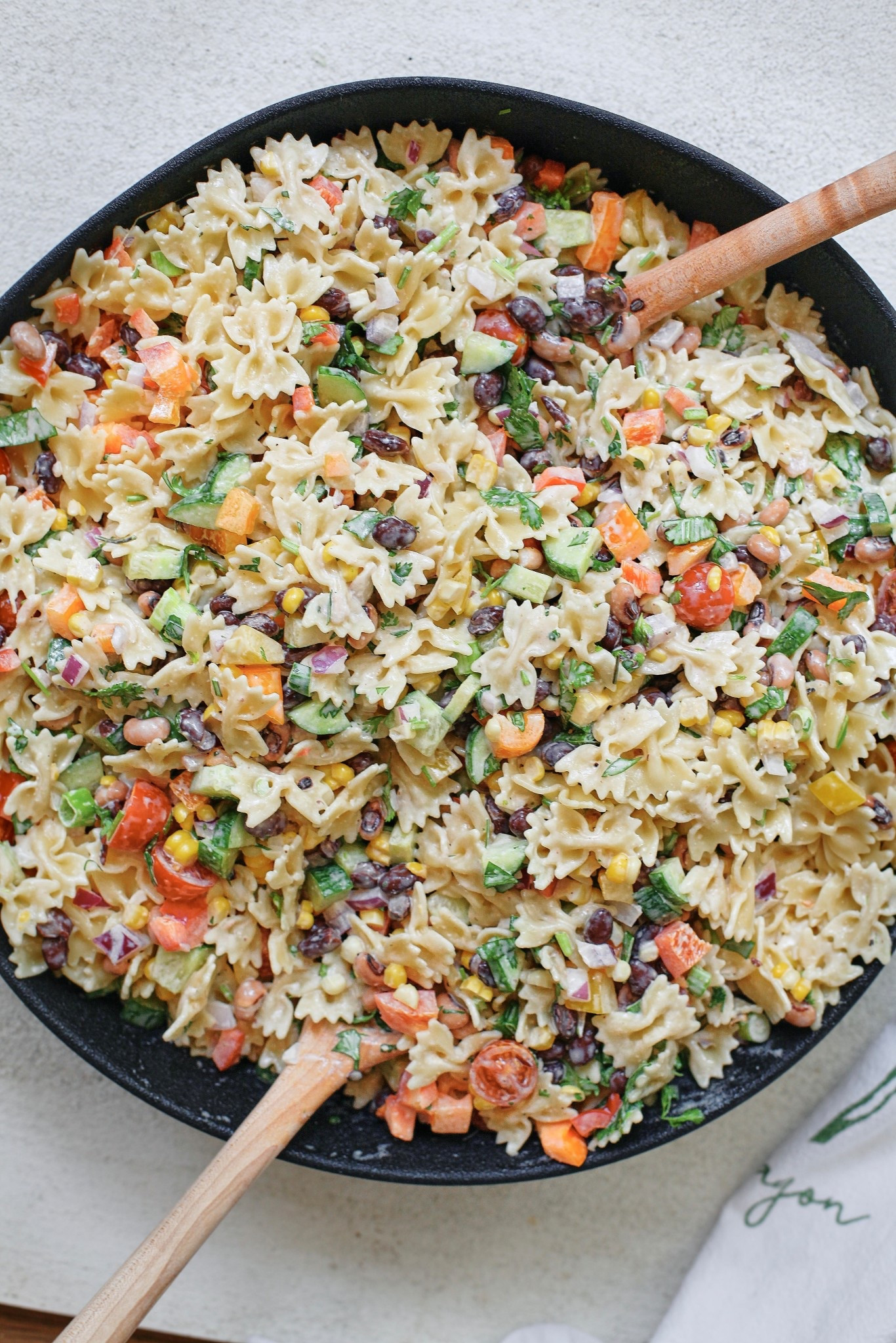 Cowboy Caviar Pasta Salad 🤠

One of my fav serving bowls ever from Crate & Barrel!

Wooden spoon linked is similar to mine from the same brand Earlywood!

#LTKFindsUnder50 #LTKHome