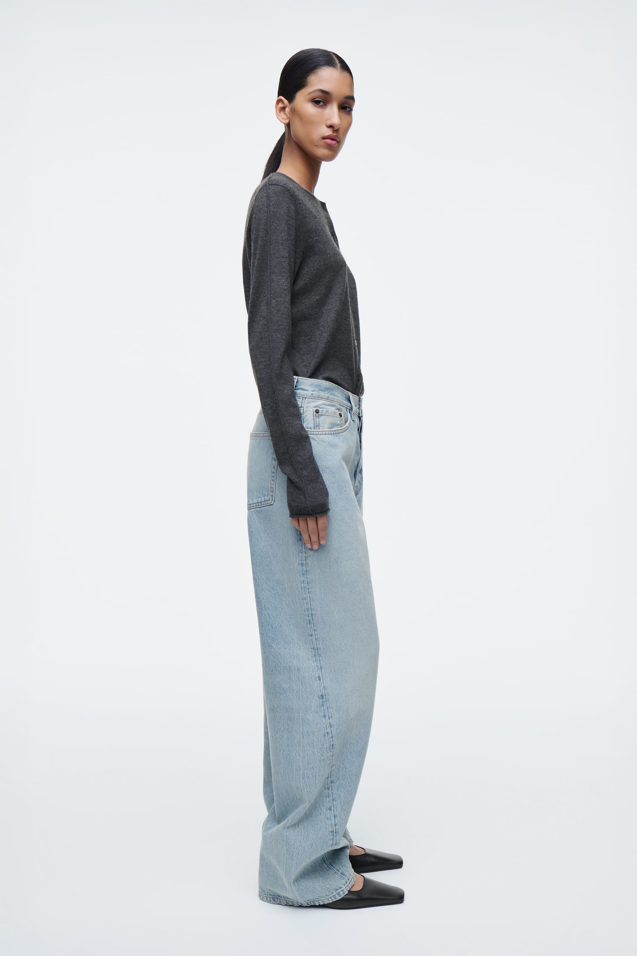FACADE STRAIGHT-LEG JEANS - LIGHT BLUE | COS UK