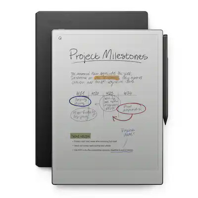 reMarkable - Paper Pro - 11.8" Paper Tablet with Marker Plus and Premium Leather Book Folio - Bla... | Best Buy U.S.