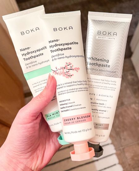 Great toothpaste from Amazon. It contains clean, safe ingredients that help fortify your enamel and whiten your teeth. The cherry bloom one is perfect for kids. My daughter loves it. 






Clean toothpaste, healthy toothpaste, Boka toothpaste, Amazon beauty, amazon finds 

#LTKFindsUnder50 #LTKKids #LTKSeasonal #LTKBeauty #LTKFamily