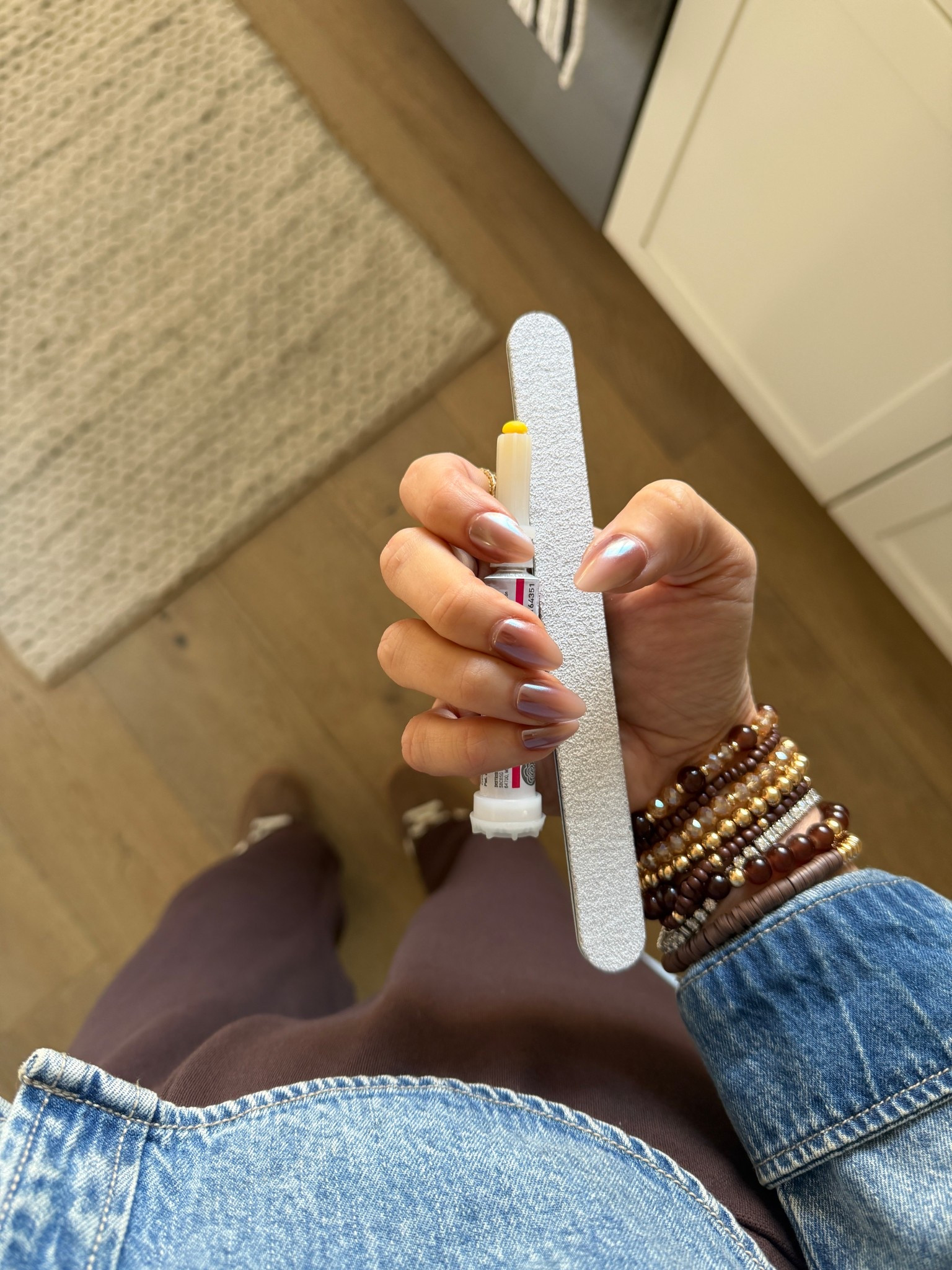 For my press on nail ladies, this (new to me) glue has been the best I’ve tried! I also love the slight ombré and chrome of this particular pair for the holidays. Shade is Molton chrome. 

#LTKBeauty #LTKHoliday #LTKFindsUnder50