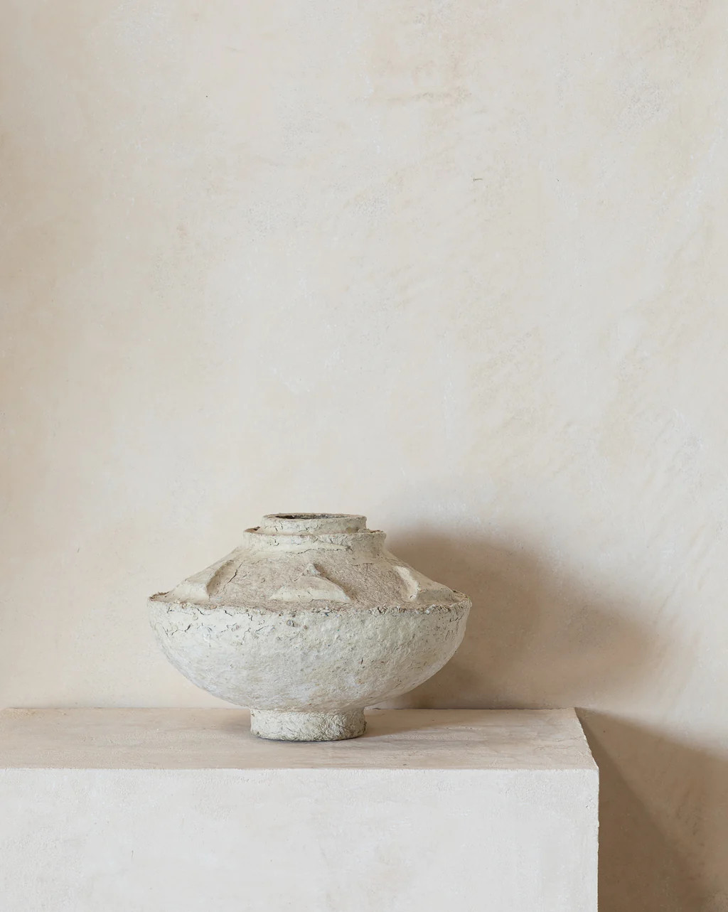 Vintage Paper Mache Pot | McGee & Co.