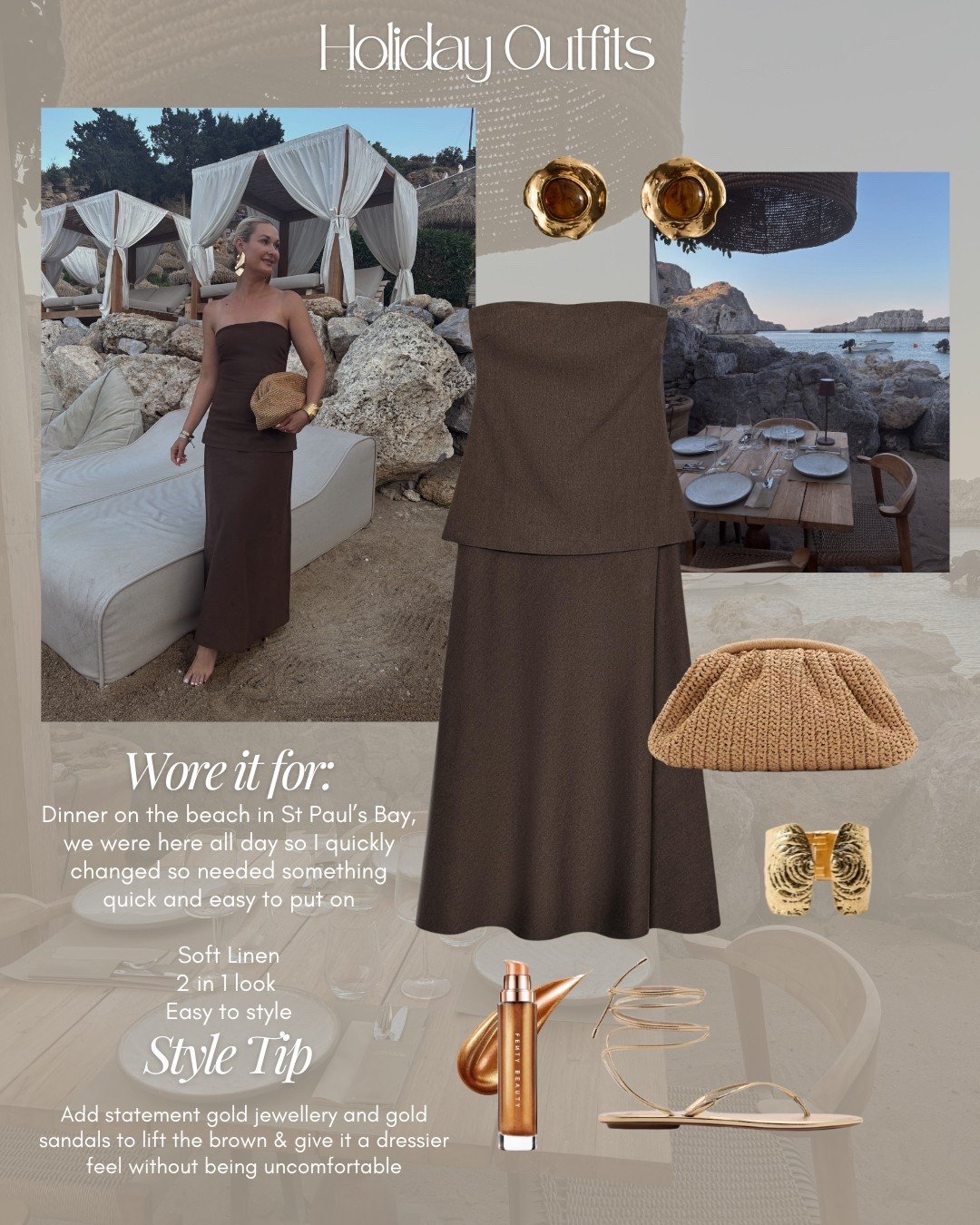 Summer style guide - The Holiday outfits I actually wore, loved & would pack again. 

Zara, summer outfits , summer dresses, Ibiza outfits, dresses 

#LTKstyletip #LTKuk #LTKsummer