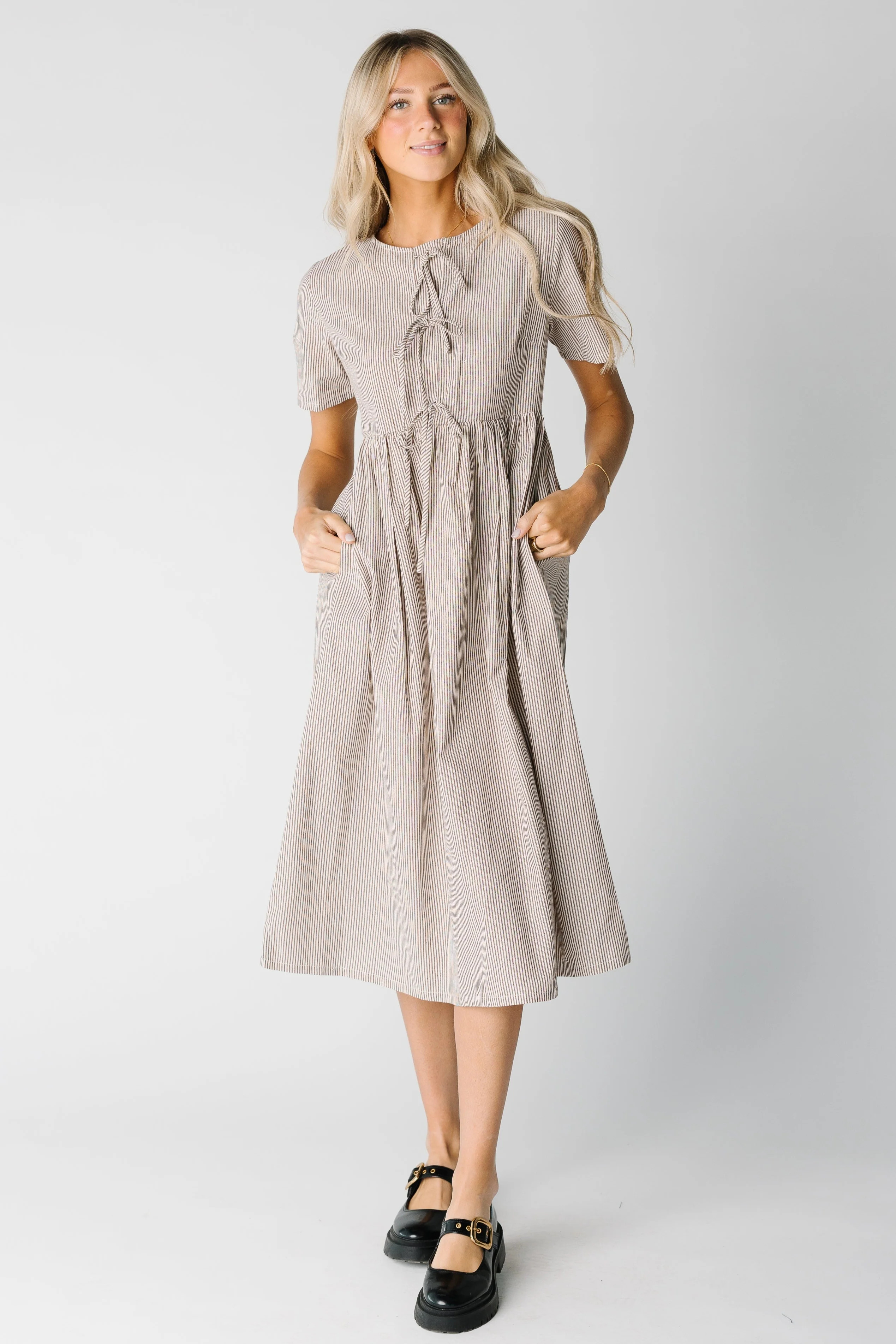 Holland Ribbon Tie Dress | Called To Surf