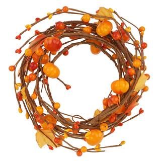 5ft. Orange Pumpkin Coil Garland by Ashland® | Michaels Stores